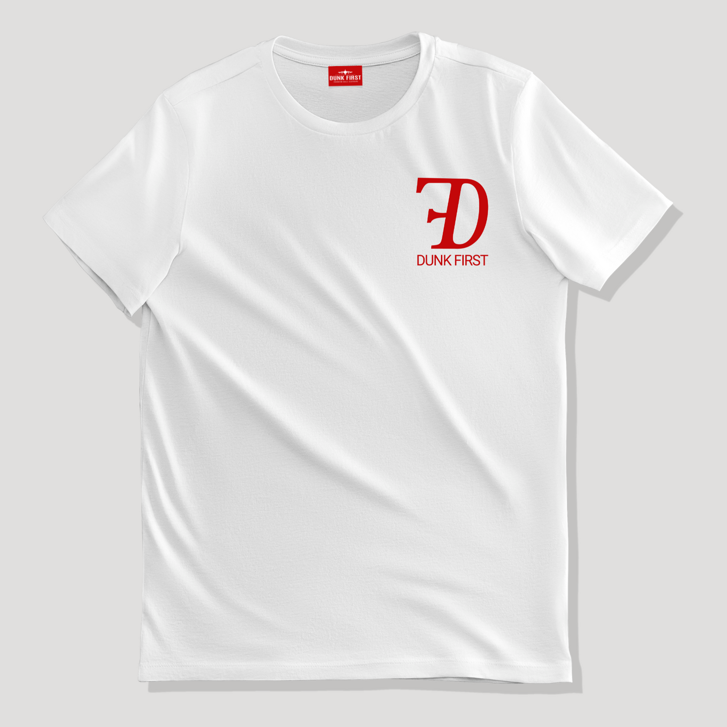 Tee-shirt Dunkogram Dunk First Blanc