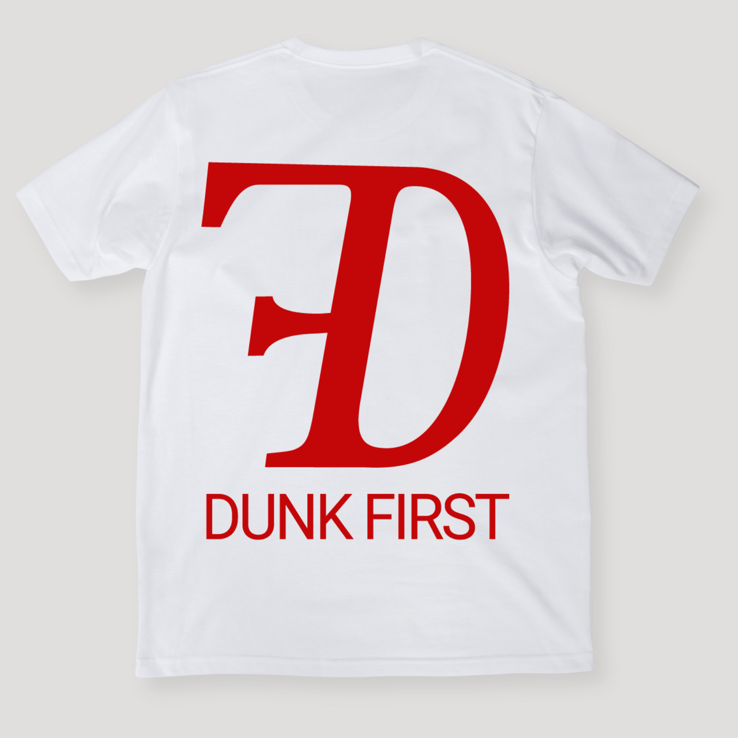 Tee-shirt Dunkogram Dunk First Blanc