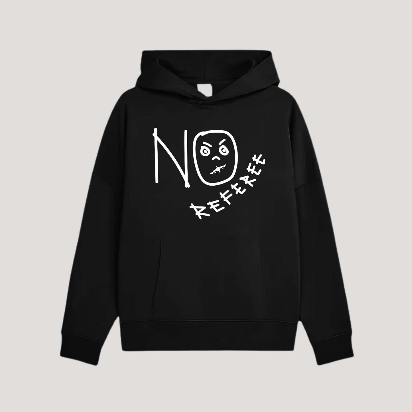 Dunk First No Referee Hoodie noir et blanc