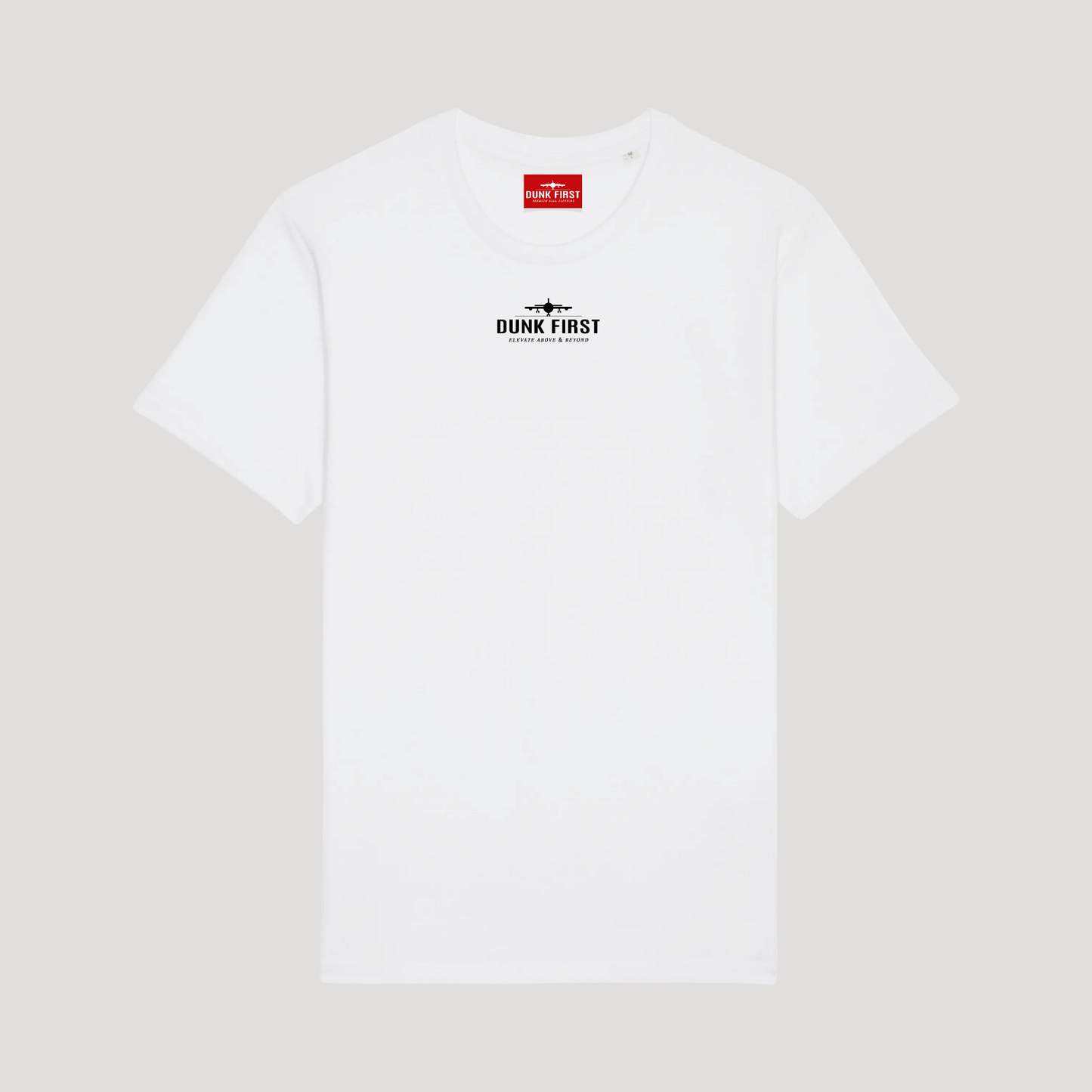 Tee-shirt Dunk First Rouge Bordeaux "Runway Private Jet"