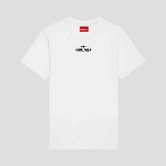 Tee-shirt Dunk First Noir et Blanc "Runway Private Jet"