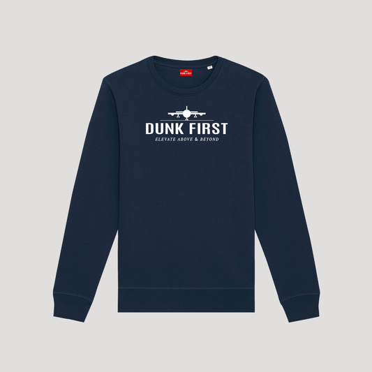 Sweat-shirt Dunk First Jumbo jet Bleu Cobalt