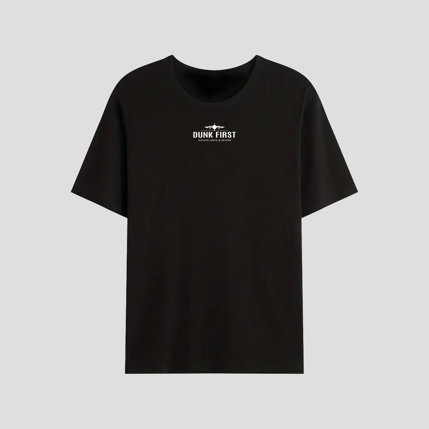 Dunk First - Tee shirt noir "Private Jet Runway"