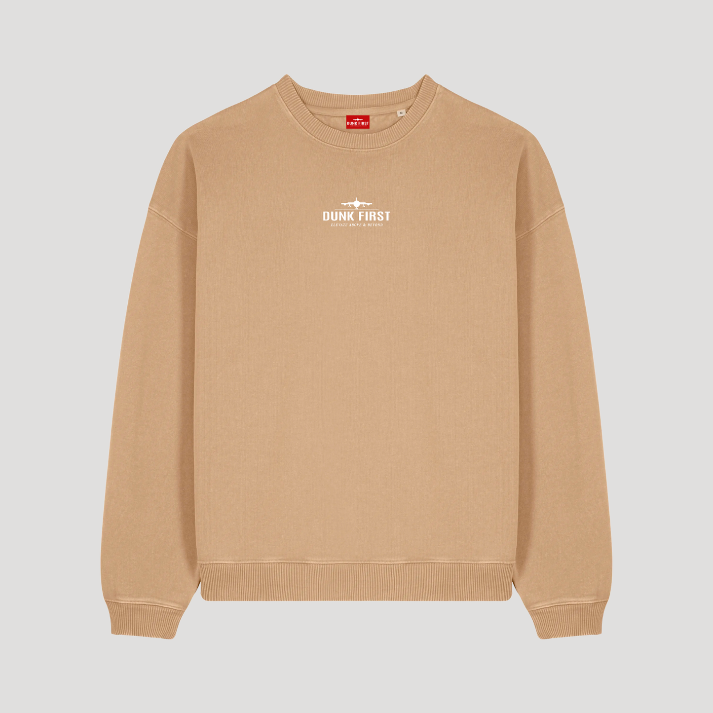 Sweat-shirt Dunk First Private jet Jaune Or